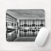 Tapis De Souris Albert Dock Liverpool Réflexions (Avec souris)