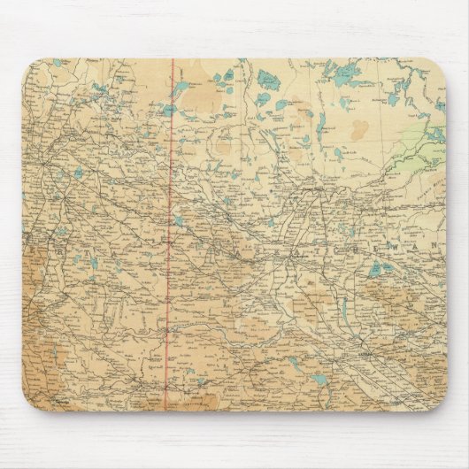 Tapis De Souris Alberta et Saskatchewan (Devant)