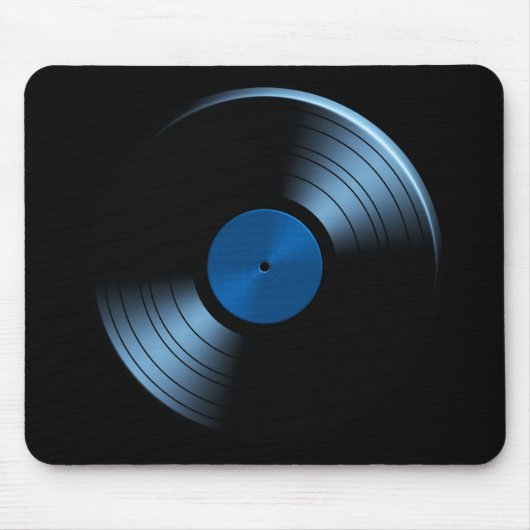 Tapis De Souris Album de disque vinyle - très rétro (Devant)