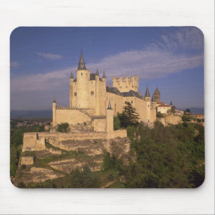 Tapis De Souris Alcazar et cathédrale, Ségovie, Castille Leon,
