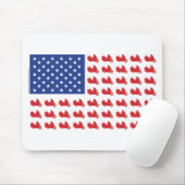 Tapis De Souris ALÉA-Drapeau À Cycle Automobile (Avec souris)