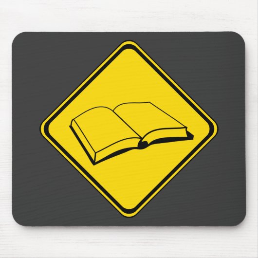 Tapis De Souris Alerte : Livres à l'avance ! (Devant)