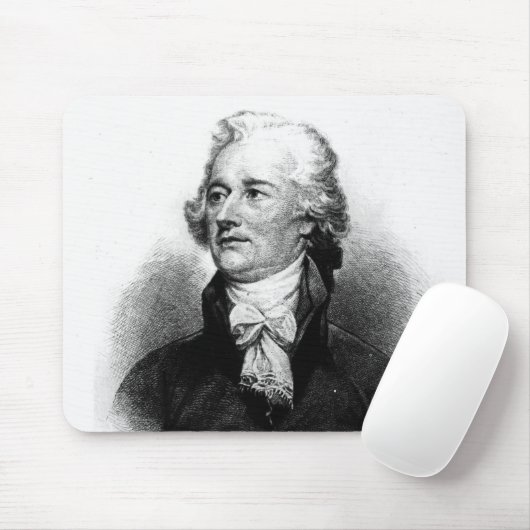 Tapis De Souris Alexander Hamilton (Avec souris)