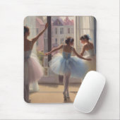 Tapis De Souris Alfombrilla de rató Bailarinas frente a la ventana (Avec souris)