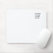 Tapis De Souris Alfombrilla de ratón de amor propio (Avec souris)