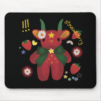 Tapis De Souris Alfombrilla de ratón fraise