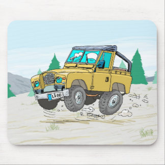 Tapis De Souris AlfombrillaLandRover88zazzle