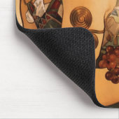 Tapis De Souris Alfonse Mucha Fruit (Coin)