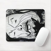 Tapis De Souris Alfred Hitchcock Mousepad by J. Gatsby Original  (Avec souris)