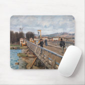 Tapis De Souris Alfred Sisley - Footbridge à Argenteuil (Avec souris)