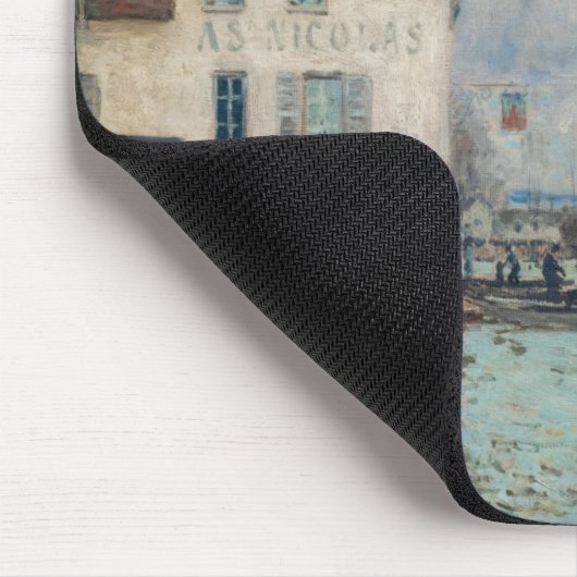 Tapis De Souris Alfred Sisley - Inondation à Port-Marly 1876 (Coin)