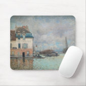 Tapis De Souris Alfred Sisley - Inondation à Port-Marly 1876 (Avec souris)