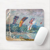 Tapis De Souris Alfred Sisley - Régate à Molesey (Avec souris)