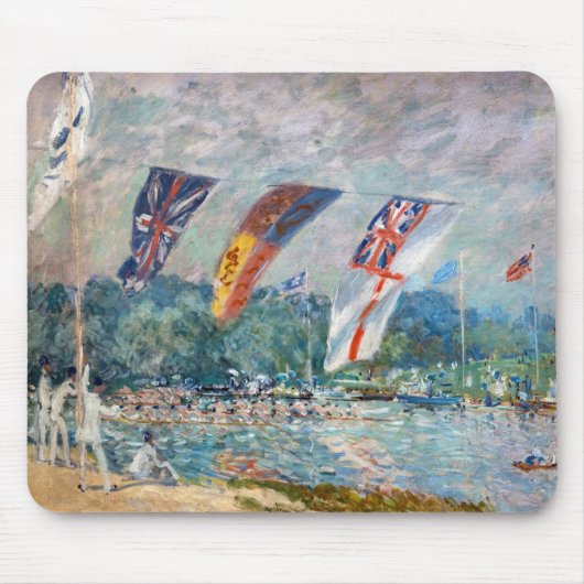 Tapis De Souris Alfred Sisley - Régate à Molesey (Devant)