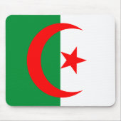 Tapis De Souris algérie drapeau mousepad (Devant)