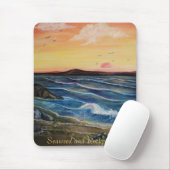 Tapis De Souris Algue et Rockpools. (Avec souris)