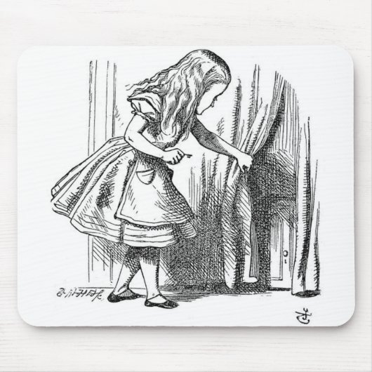 Tapis De Souris Alice au pays des merveilles (Devant)