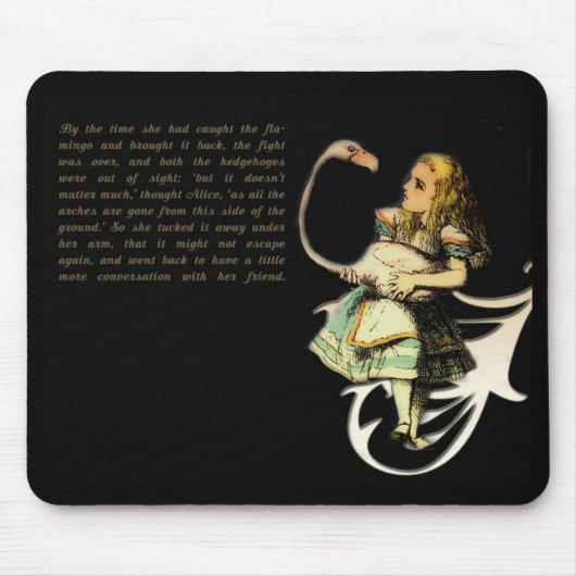 Tapis De Souris Alice au pays des merveilles (Devant)