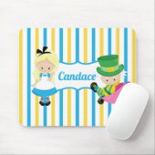 Tapis De Souris Alice au pays des merveilles Cute Enfants sur mesu (Avec souris)