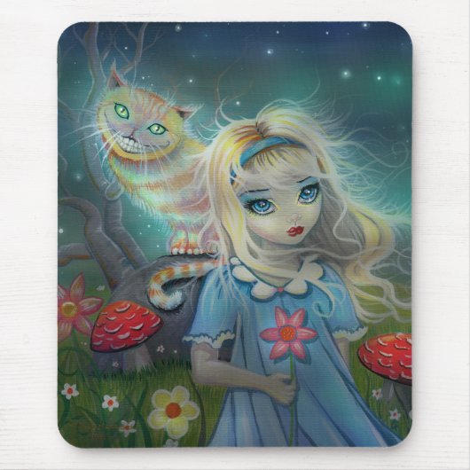 Tapis De Souris Alice au pays des merveilles Mousepad (Devant)