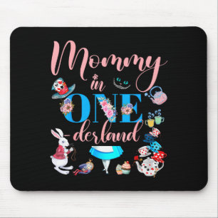 Tapis De Souris Alice au Pays des Rêves Maman de la Fille d'Annive