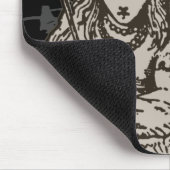 Tapis De Souris Alice dans la grunge de la Reine Alice du pays des (Coin)