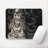 Tapis De Souris Alice dans la grunge de la Reine Alice du pays des (Avec souris)