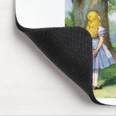 TAPIS DE SOURIS ALICE ET CHÂTEAU CHESHIRE (Coin)