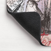 Tapis De Souris Alice rideau absurde merveilleuse (Coin)