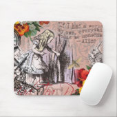 Tapis De Souris Alice rideau absurde merveilleuse (Avec souris)