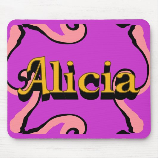 Tapis de souris Alicia (Devant)