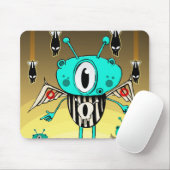 Tapis De Souris Alien 2012 d'équipe (Avec souris)