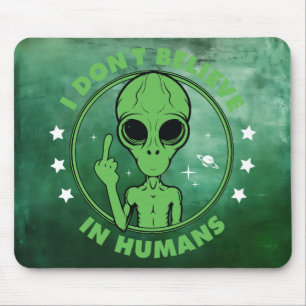 Tapis De Souris Alien anti-humain