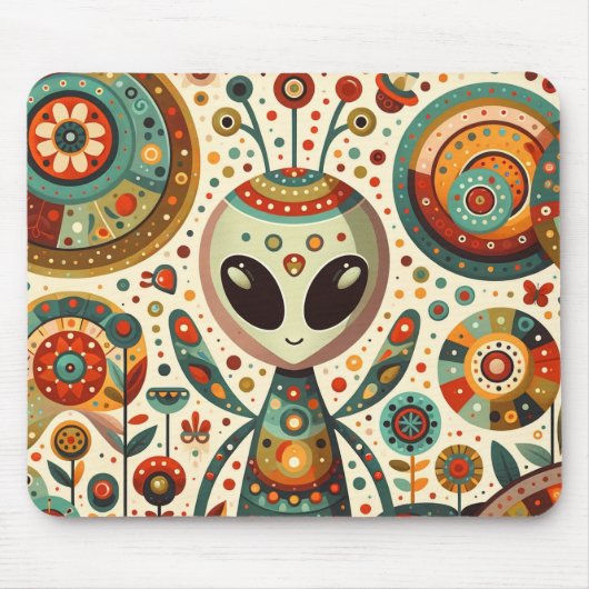 Tapis De Souris Alien Bug Mousepad (Devant)