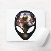Tapis De Souris Alien cosmique (Avec souris)