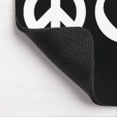 Tapis De Souris Alien d'amour de paix (Coin)