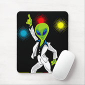 Tapis De Souris Alien de disco (Avec souris)