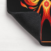 Tapis De Souris Alien de feu (Coin)
