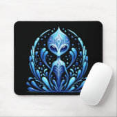 Tapis De Souris Alien de l'eau (Avec souris)