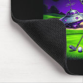 Tapis De Souris Alien golfeur drôle la tranche de l'espace (Coin)