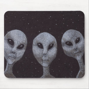 Tapis De Souris Alien Greys