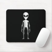 Tapis De Souris Alien gris (Avec souris)