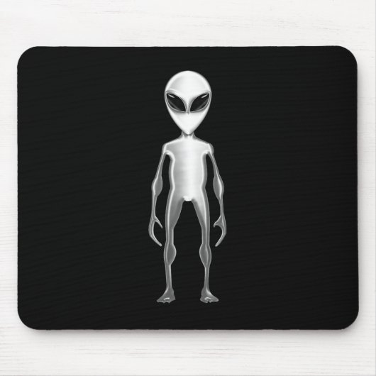 Tapis De Souris Alien gris (Devant)