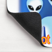 Tapis De Souris Alien gris EBE (Coin)