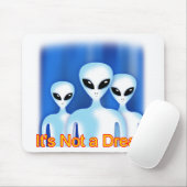 Tapis De Souris Alien gris EBE (Avec souris)