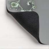 Tapis De Souris Alien gris - Fractal Mousepad (Coin)