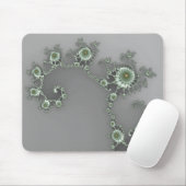 Tapis De Souris Alien gris - Fractal Mousepad (Avec souris)