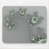 Tapis De Souris Alien gris - Fractal Mousepad (Devant)