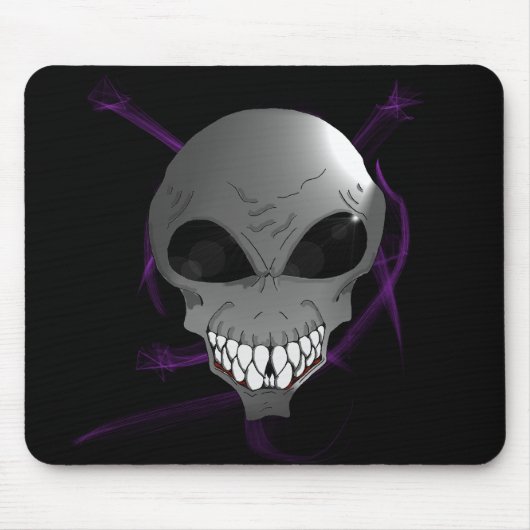 Tapis De Souris Alien gris Mousepad (Devant)