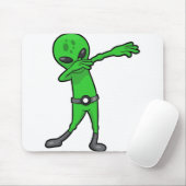 Tapis De Souris alien halloween dabbing (Avec souris)